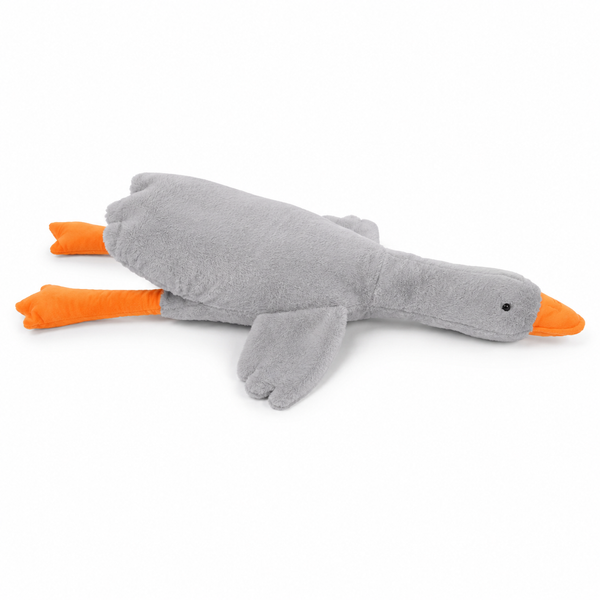 Іграшка м'яка MeriToys Гуска сіра 90 см GUS-90-GR фото