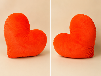 Іграшка м'яка Серце червоне 35см HEART_RED_35 фото
