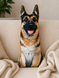 Іграшка м'яка Вівчарка MeriToys 50 см SHEP_DOG фото 1