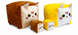Іграшка м'яка квадратний кіт Котокуб MeriToys 20см CAT_20 фото 3