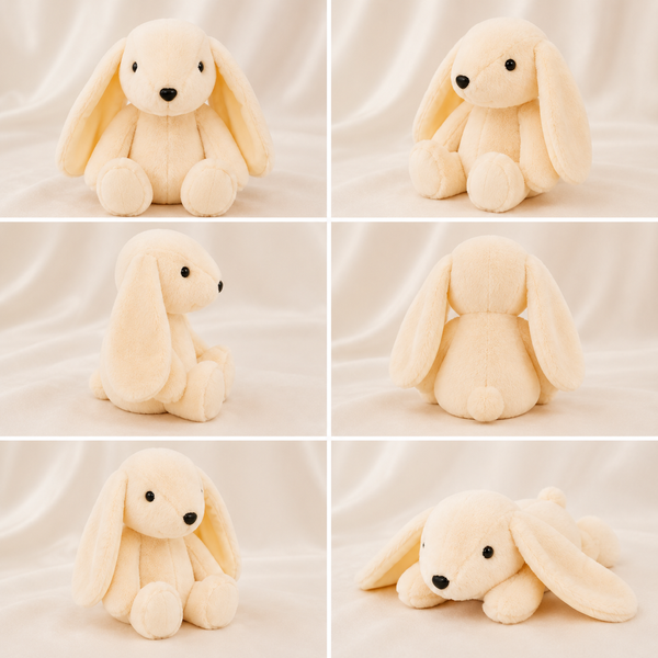 Іграшка м'яка Кролик MeriToys 50см BUNNY_50 фото