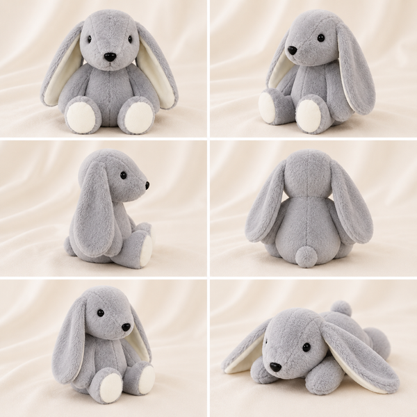 Іграшка м'яка Кролик MeriToys 50см BUNNY_50 фото