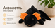 Іграшка м'яка Аксолотль чорний MeriToys 60 см AKS_BLK60 фото 2