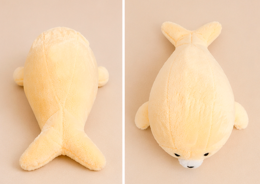 Іграшка м'яка Тюлень MeriToys 60 см SEAL_60 фото