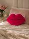 Іграшка губи малинові 45см LIPS_45_CRMS фото 3