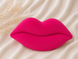 Іграшка губи малинові 45см LIPS_45_CRMS фото 1