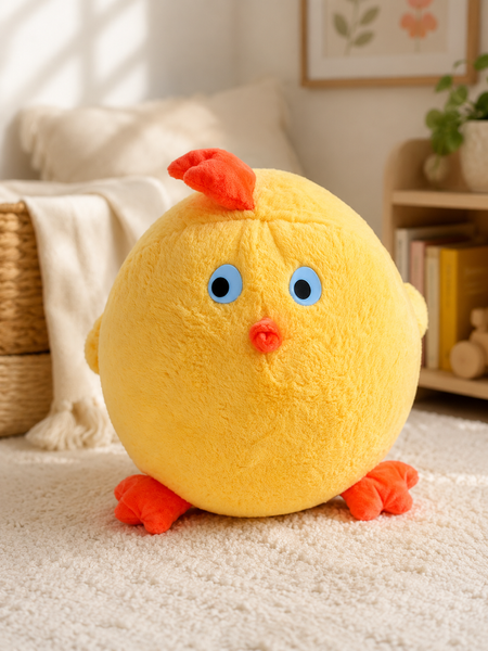 Іграшка м'яка MeriToys Курча 45см CHICK_45 фото