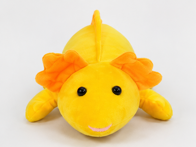 Іграшка м'яка Аксолотль жовтий MeriToys 60 см AKS_YEL60 фото