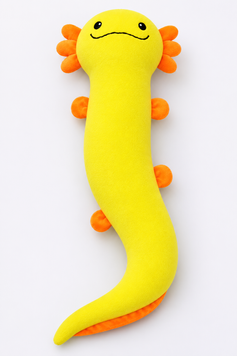 Іграшка м'яка Аксолотль жовтий MeriToys 110 см AKS_YEL110 фото