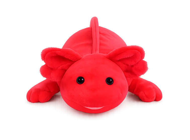 Іграшка м'яка Аксолотль червоний MeriToys 60 см AKS_RED60 фото