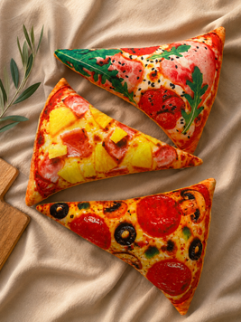 Іграшка м'яка MeriToys Піца 50 см PIZZA фото