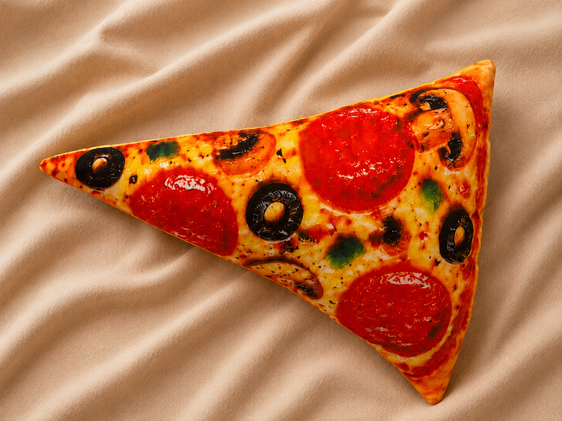 Іграшка м'яка MeriToys Піца 50 см PIZZA фото